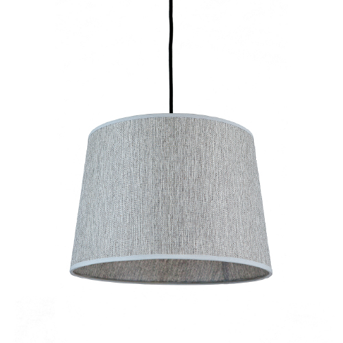 Colgante con pantalla 30x35cm alto 25
cm venezia gris